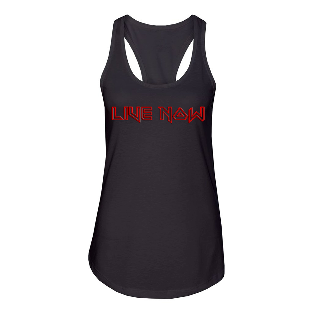 Live now - gift idea Women's Racerback Tank