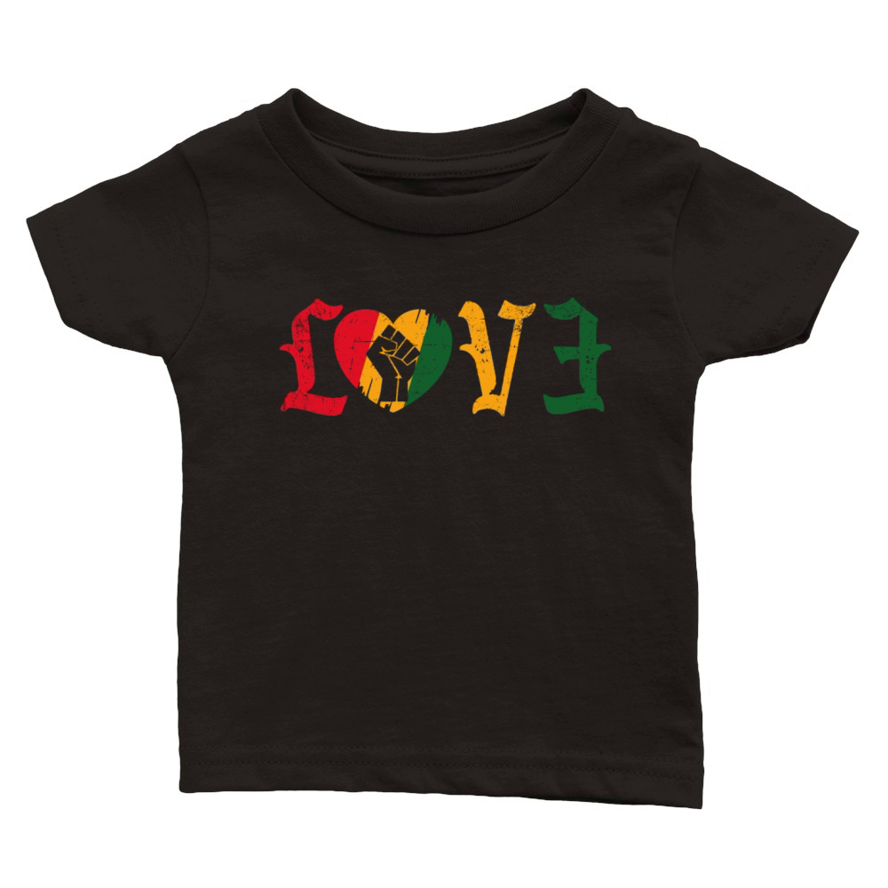 Love Black history month Classic Baby Crewneck T-shirt