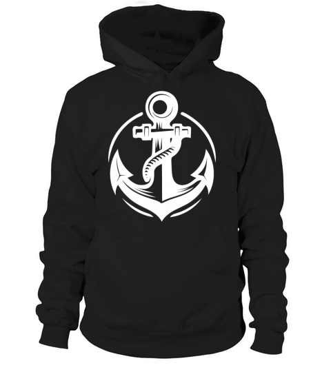Old Wet Anchor With Thick Rope Hoodie Unisex
