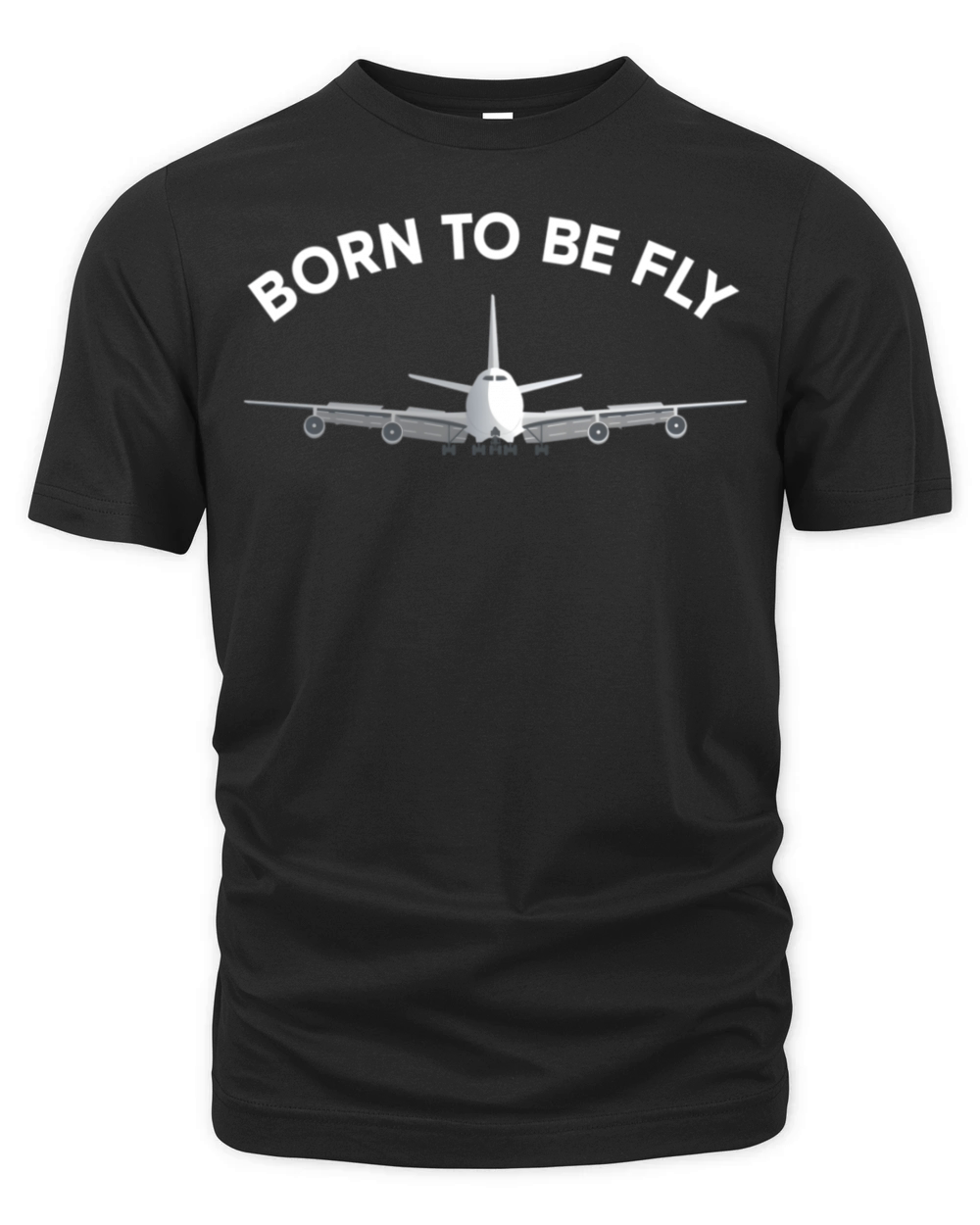 Born To Be Fly Aviation Organic Unisex T-shirt
