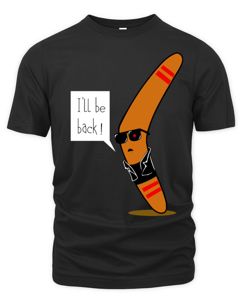 I ll be Back Organic Unisex T-shirt