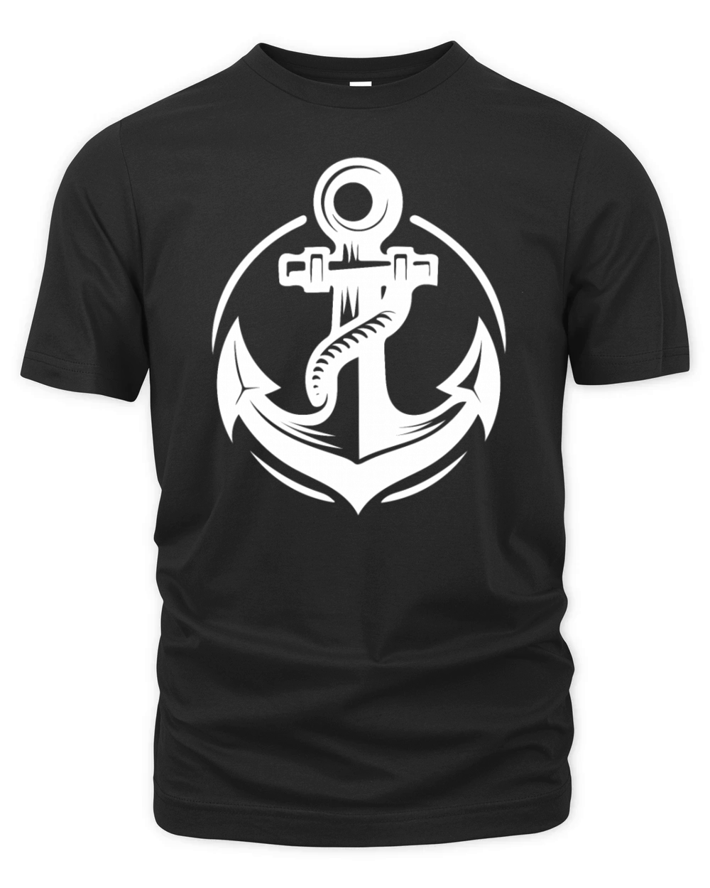 Old Wet Anchor With Thick Rope Organic Unisex T-shirt