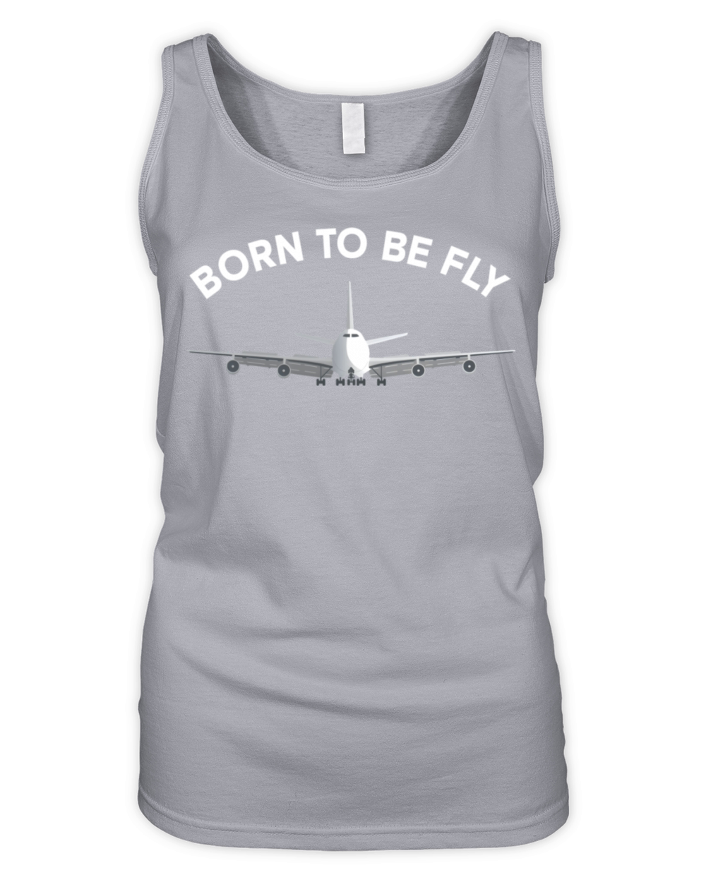 Born To Be Fly Aviation Organic Women's Tank Top