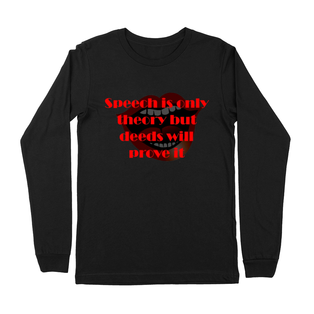 Quote for words and actions Premium Long Sleeve