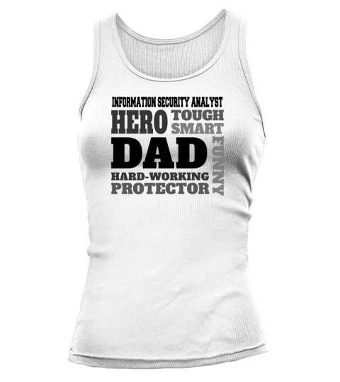 Daddy job funny Quote Dad Information Security Tank top Woman