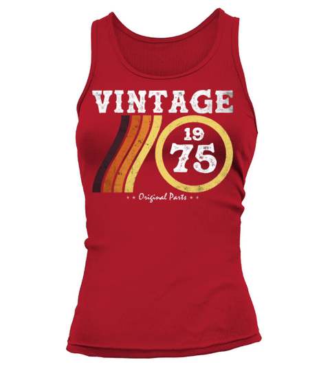 Vintage 1975 - Classic Limited Edition Retro 49 Tank top Woman