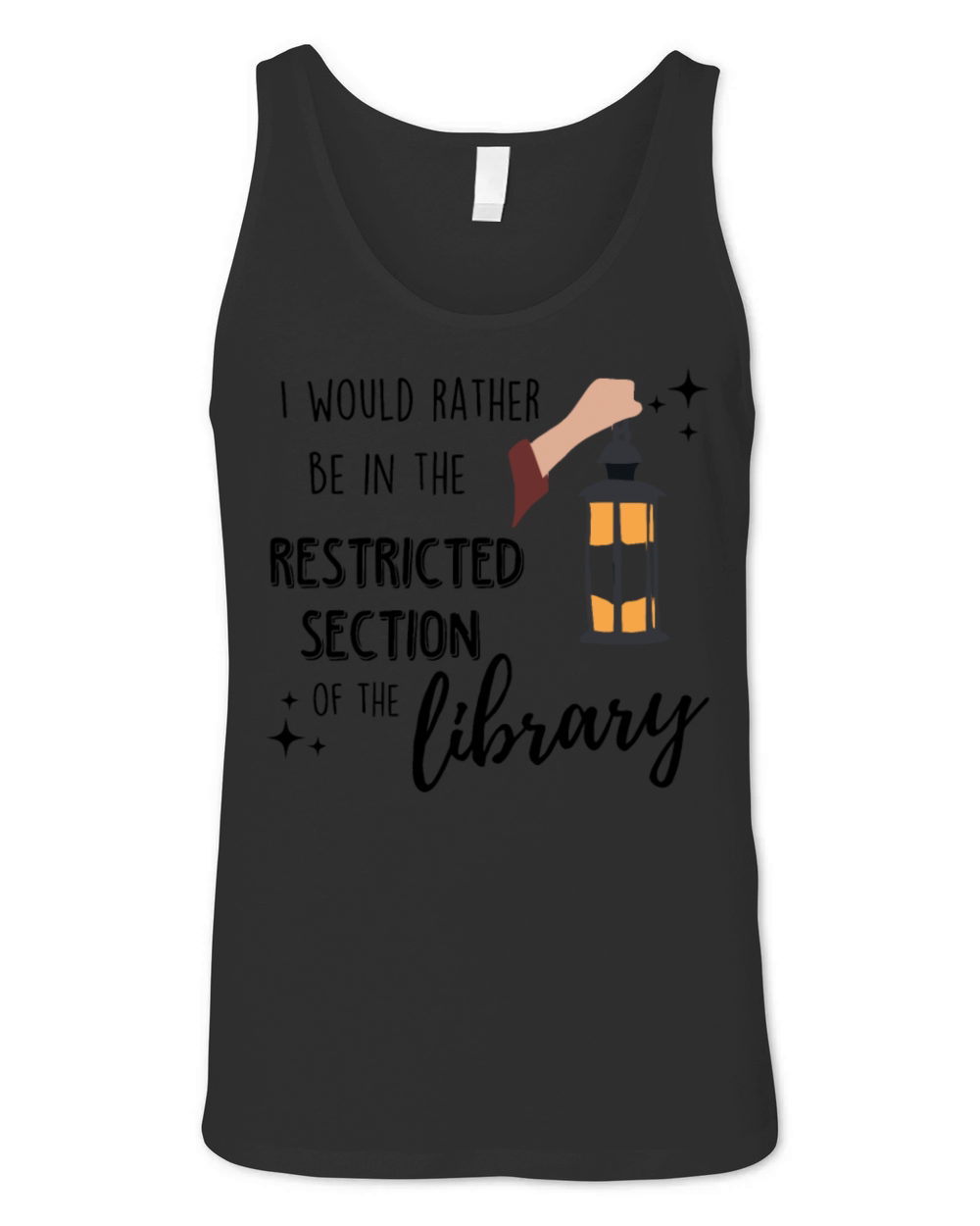 I Would Rather Be In The Restricted Section Unisex Jersey Tank