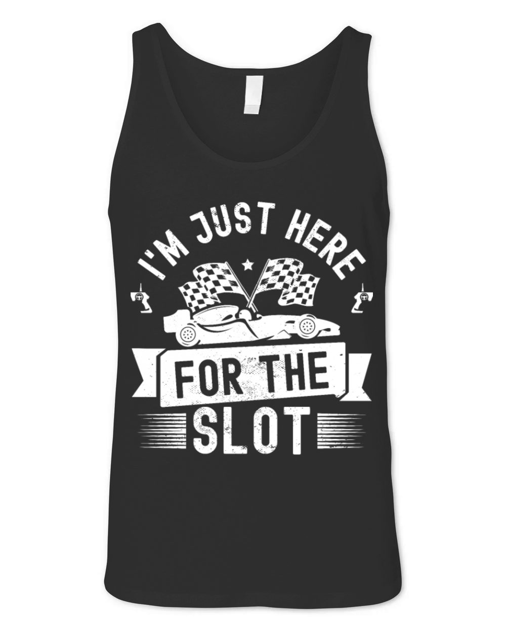 Slot Car Racing Vintage Toy RC Car Racer Unisex Jersey Tank