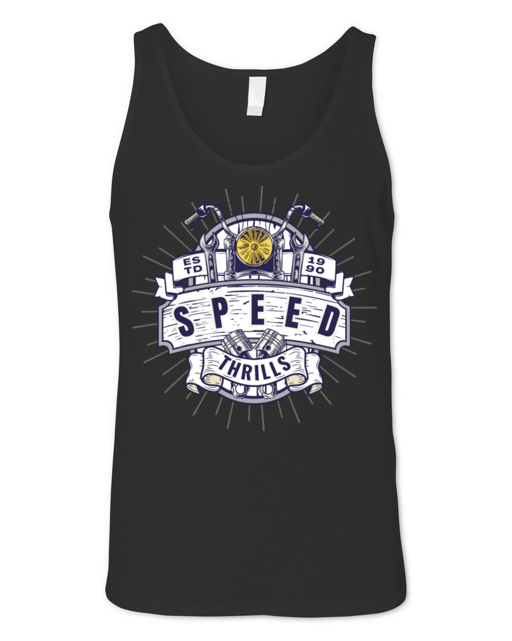 Speed Thrills Unisex Jersey Tank