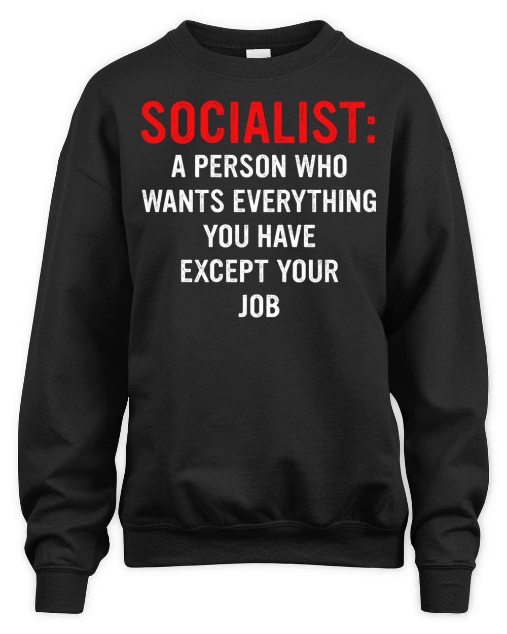 Socialist Definition Unisex Premium Crewneck Sweatshirt