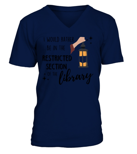I Would Rather Be In The Restricted Section V-Neck T-shirt