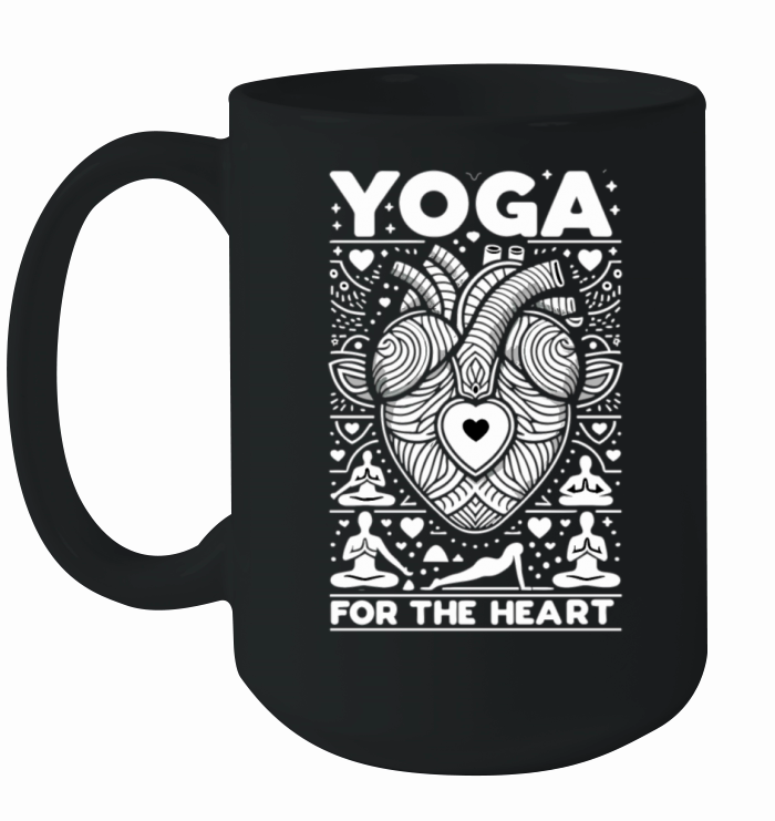 Healthy Heart Beat February Cardiac Awareness Ceramic Mug