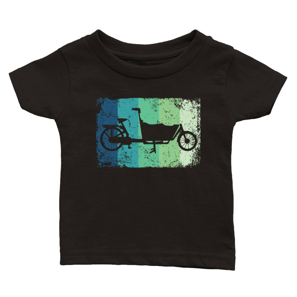Heavy Load Bike Cargo Bicycle Cargobike Classic Baby Crewneck T-shirt