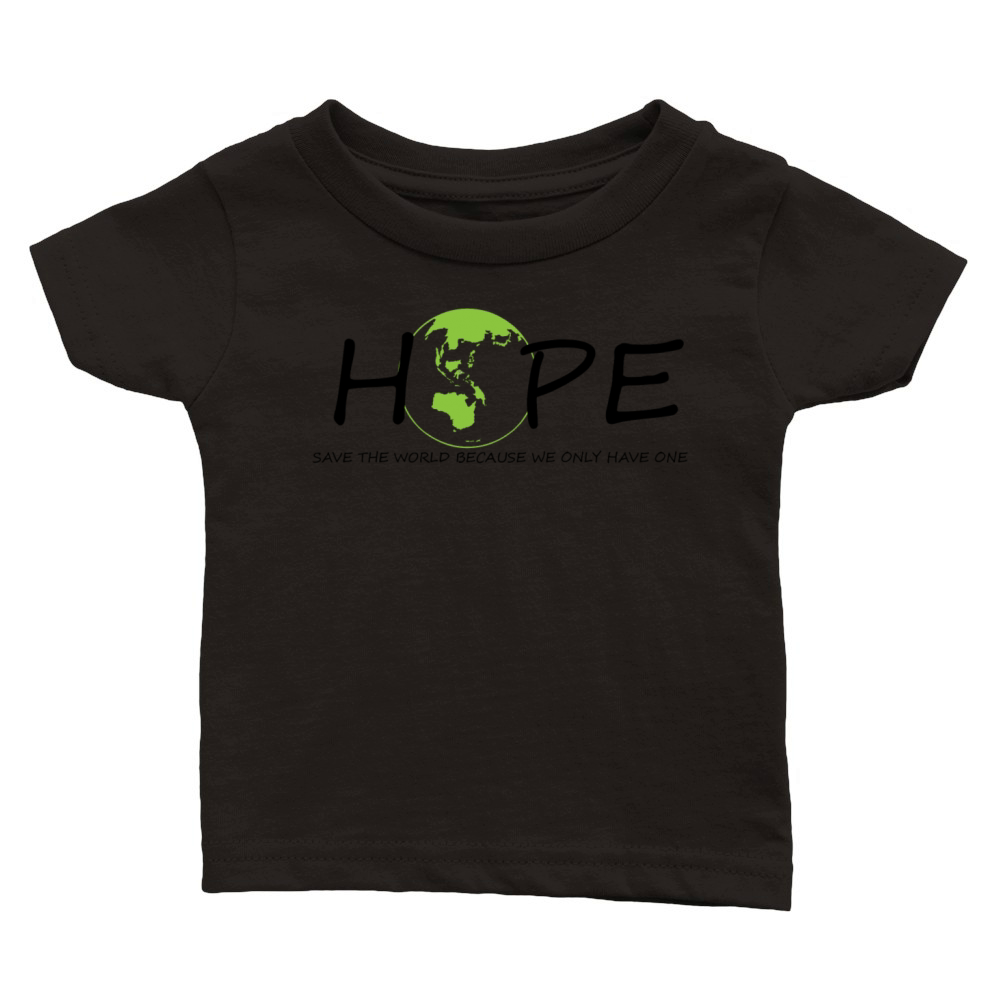 Hope for the planet Classic Baby Crewneck T-shirt