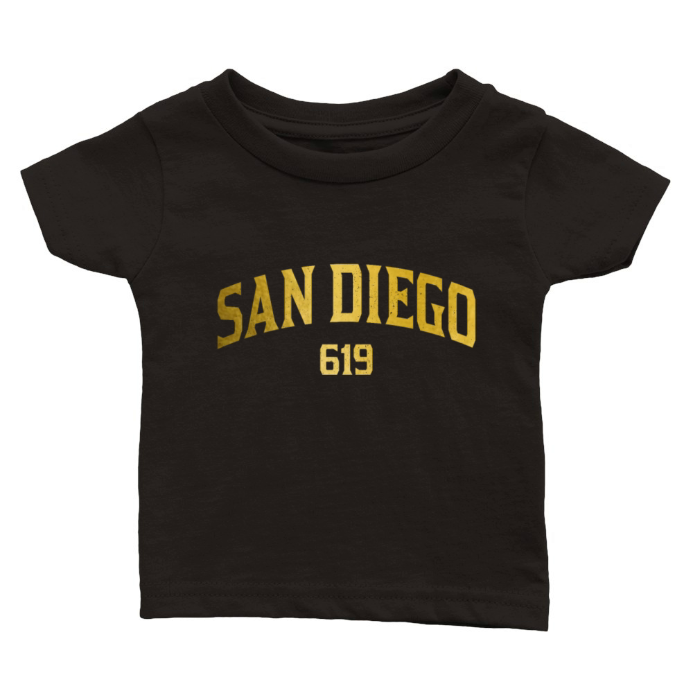 San Diego California Vintage Souvenir Classic Baby Crewneck T-shirt