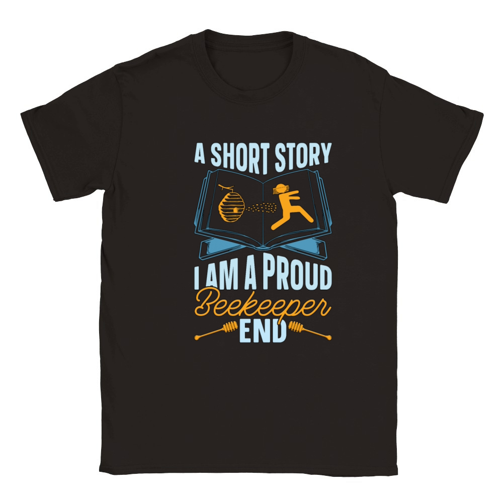 Beekeeper A Short Story I Am A Proud Apiculturist Classic Kids Crewneck T-shirt