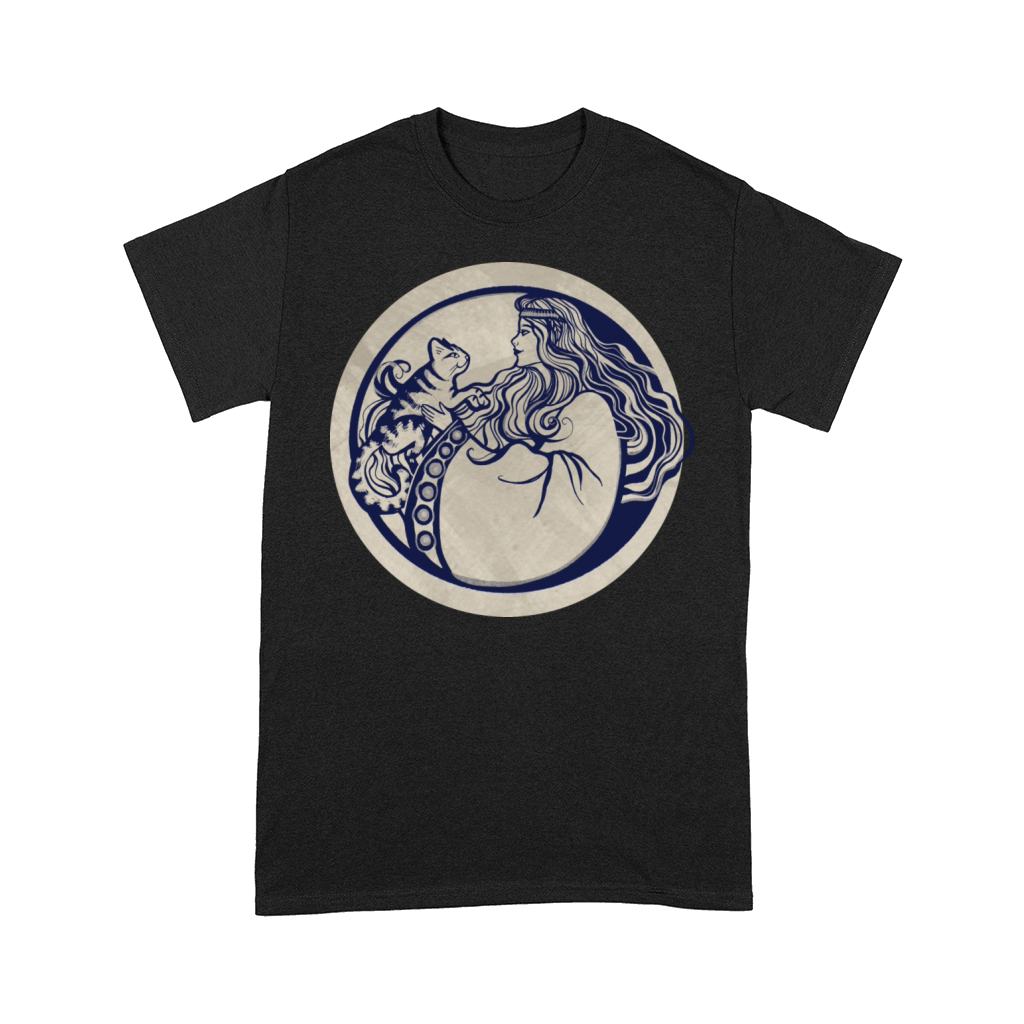 Vintage Cat Goddess Comfort T-shirt