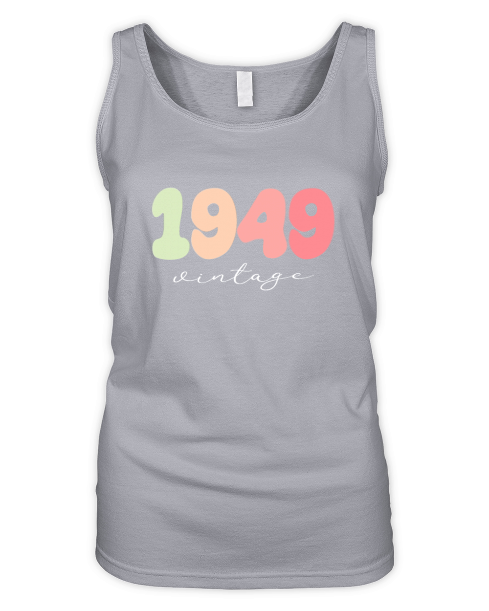 Birthday 1949 Vintage Organic Women's Tank Top