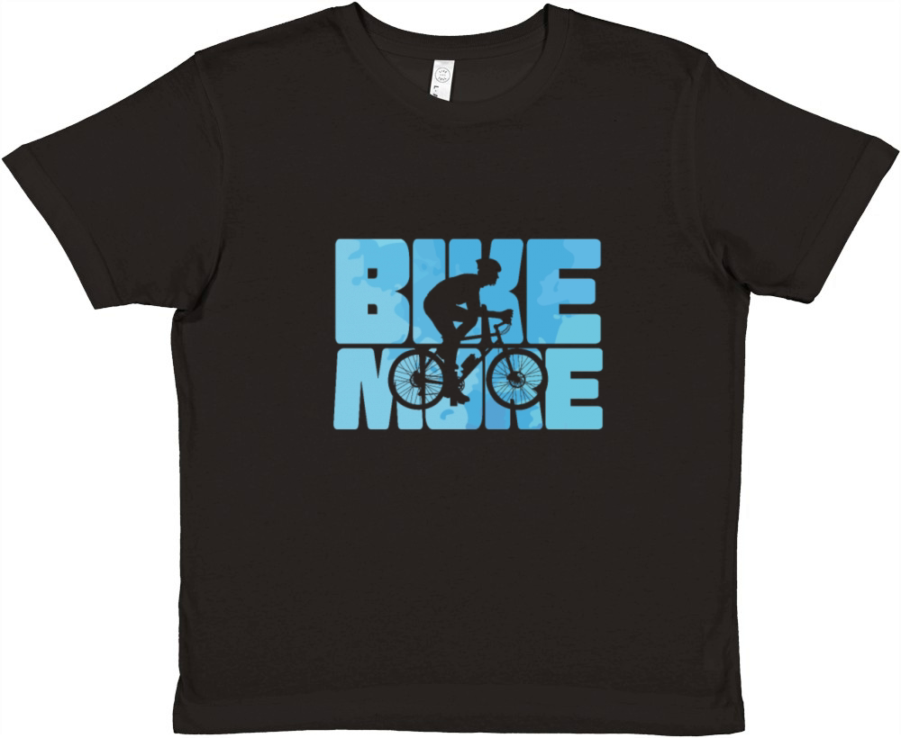Bike More Bike Ride Fitness Sport Premium Kids Crewneck T-shirt