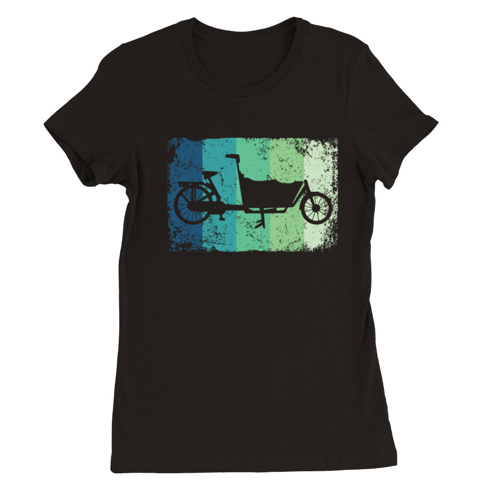 Heavy Load Bike Cargo Bicycle Cargobike Premium Womens Crewneck T-shirt