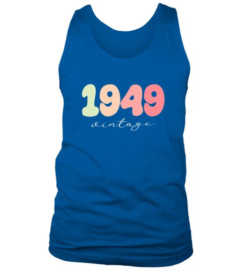Birthday 1949 Vintage Tank Top Unisex