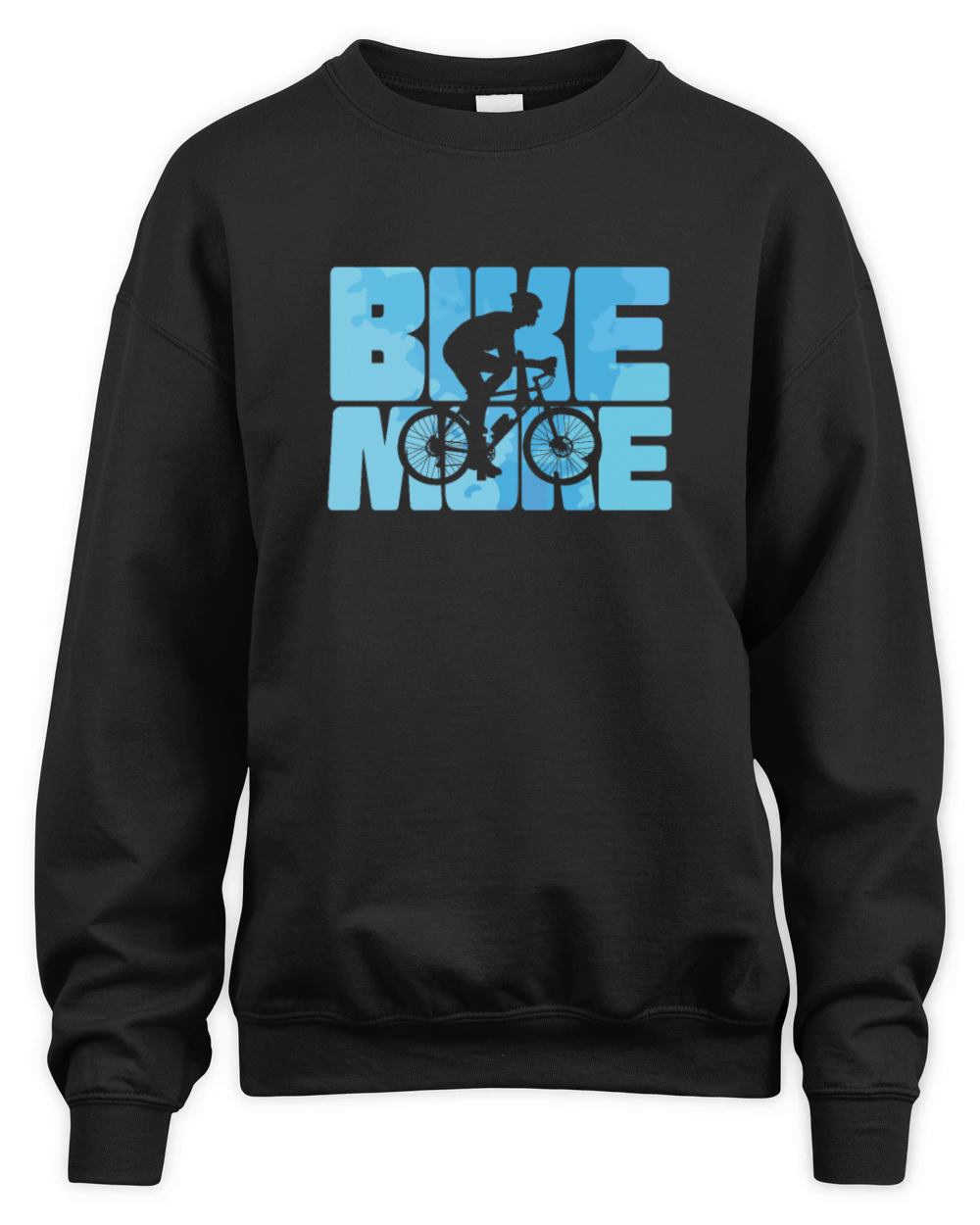 Bike More Bike Ride Fitness Sport Unisex Premium Crewneck Sweatshirt