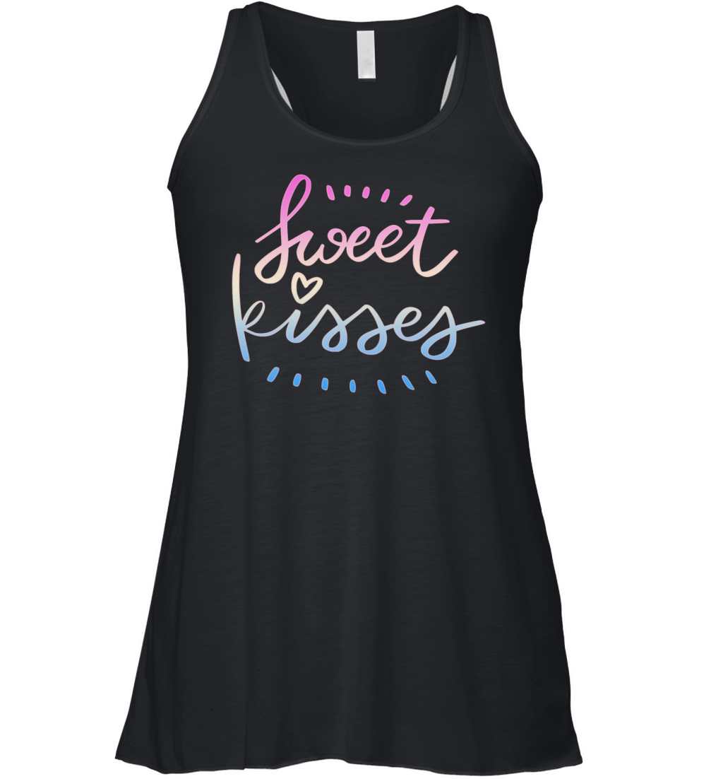 SWEET KISSES Women's Flowy Tank Top