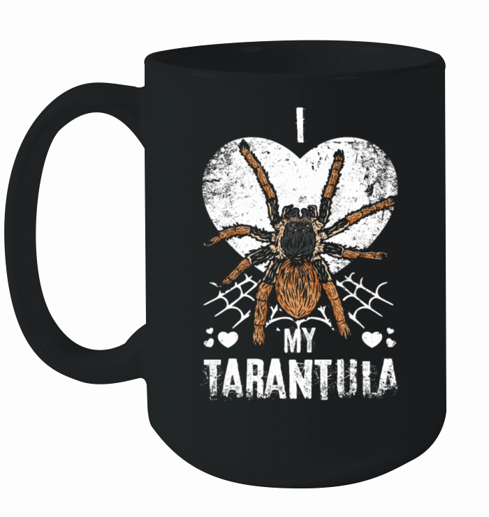 I Love My Tarantula Ceramic Mug