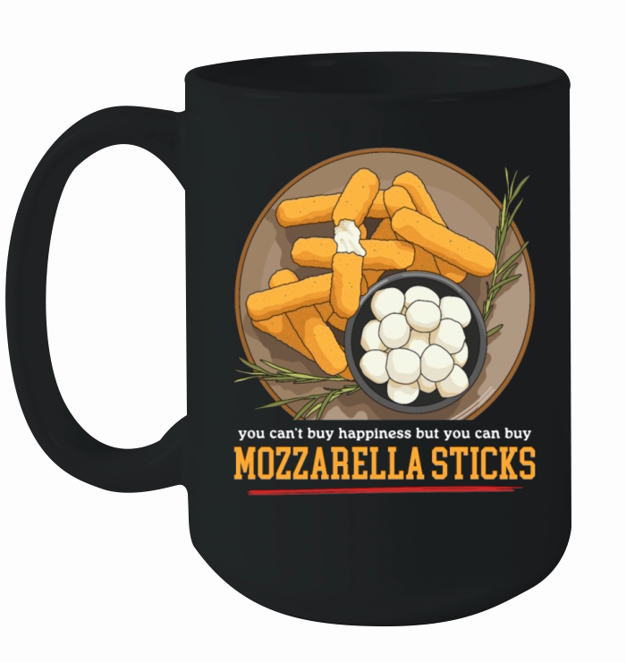 Mozzarella Sticks Happiness Ceramic Mug