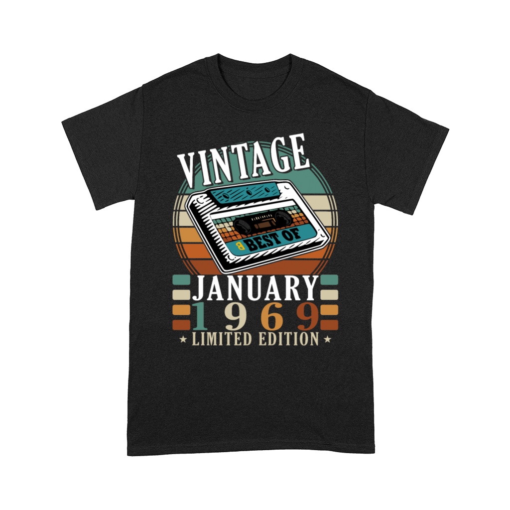 Birthday January 1969 January born in January Comfort T-shirt
