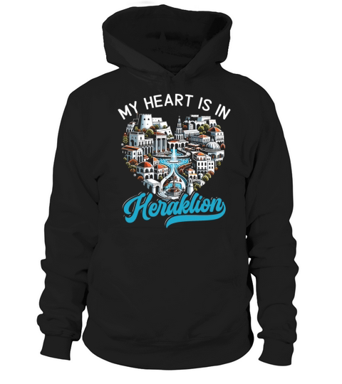 Heraklion Greece Travel Vacation Greek Heritage Hoodie Unisex