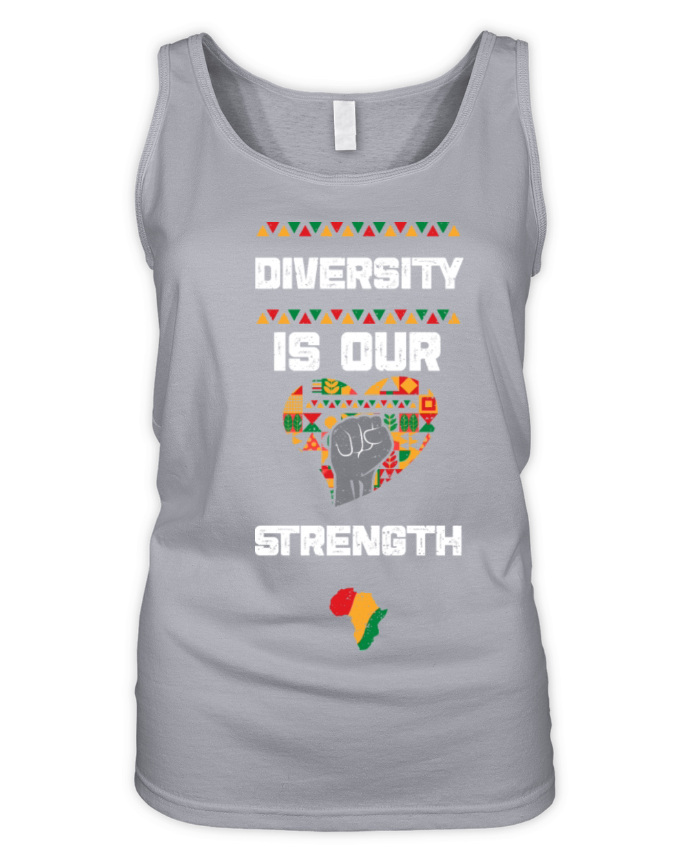 Diversity is Our Strength Organic Women's Tank Top