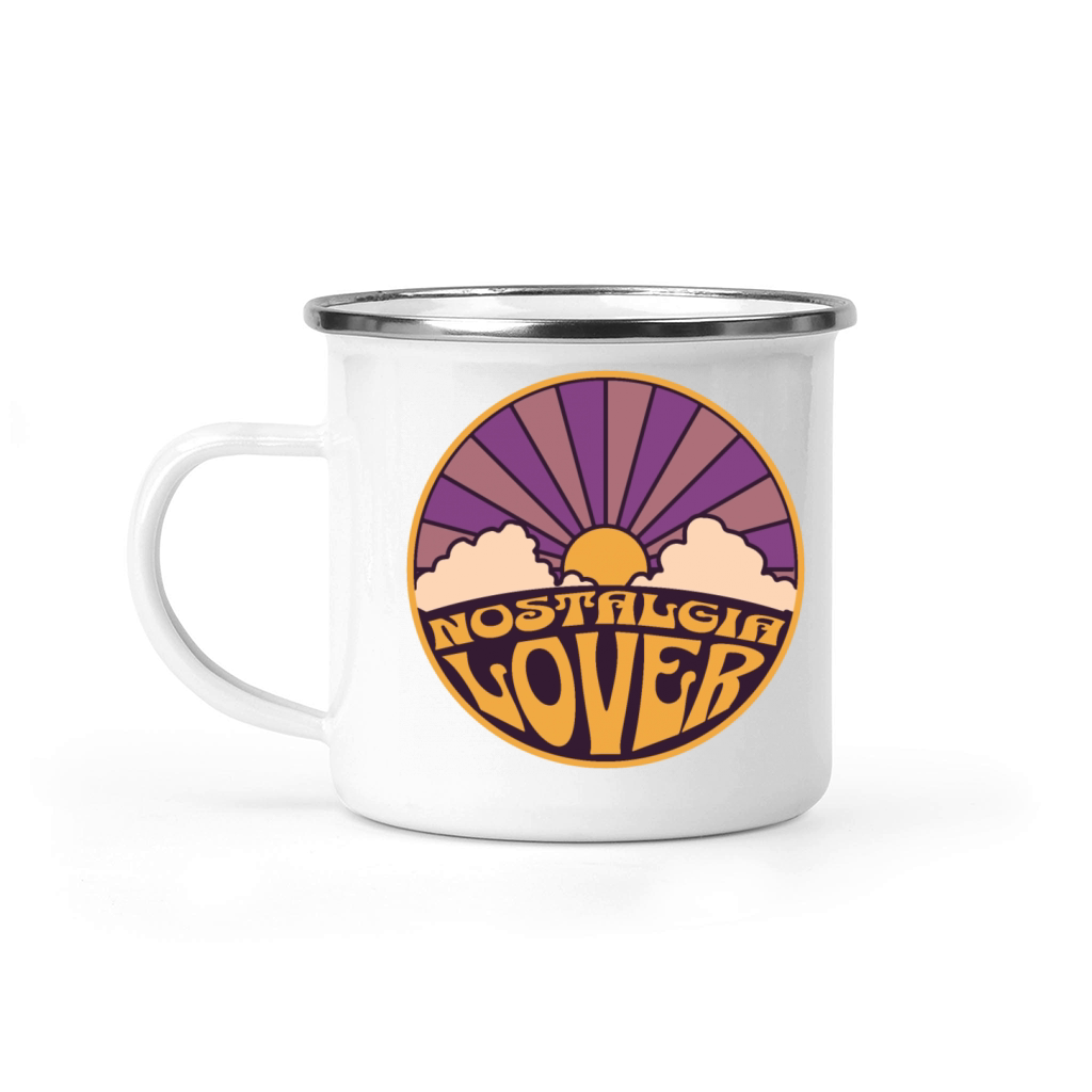 Nostalgia Lover Retro Sunset Camping Mug