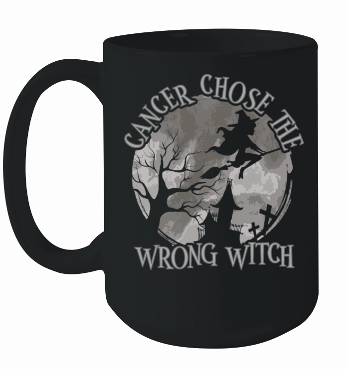 Cancer Witch Gray brain Cancer Ceramic Mug