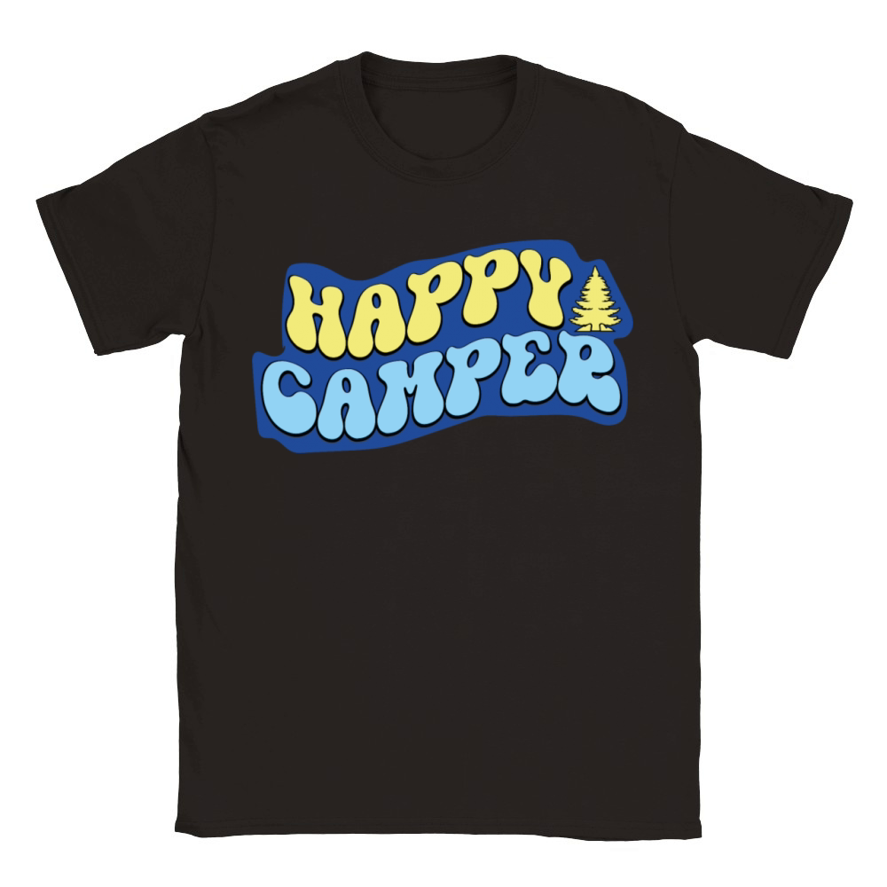 Happy Camper Classic Kids Crewneck T-shirt