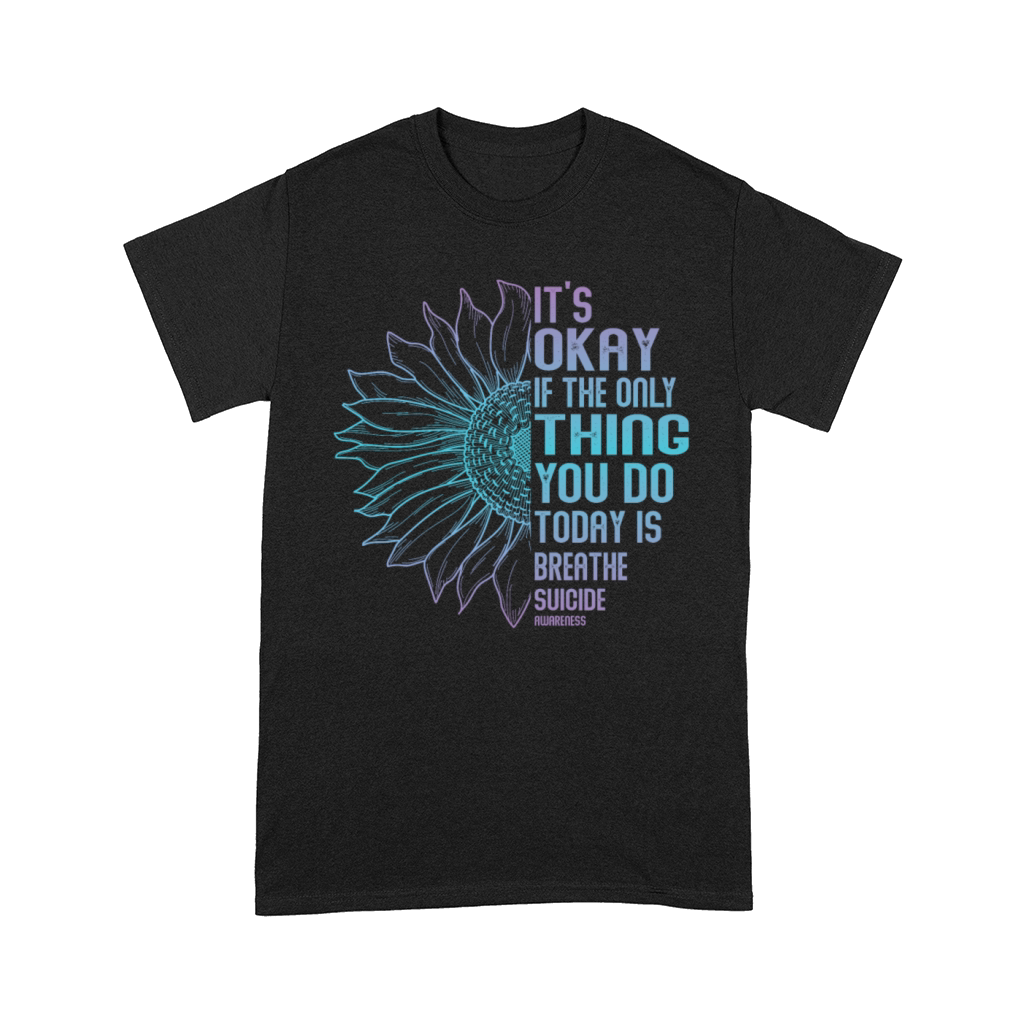 Mental Health Warrior Purple and Teal Comfort T-shirt