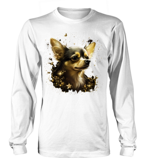 Chihuahua - Cute and beautiful coloured Dog Love Long sleeved Unisex