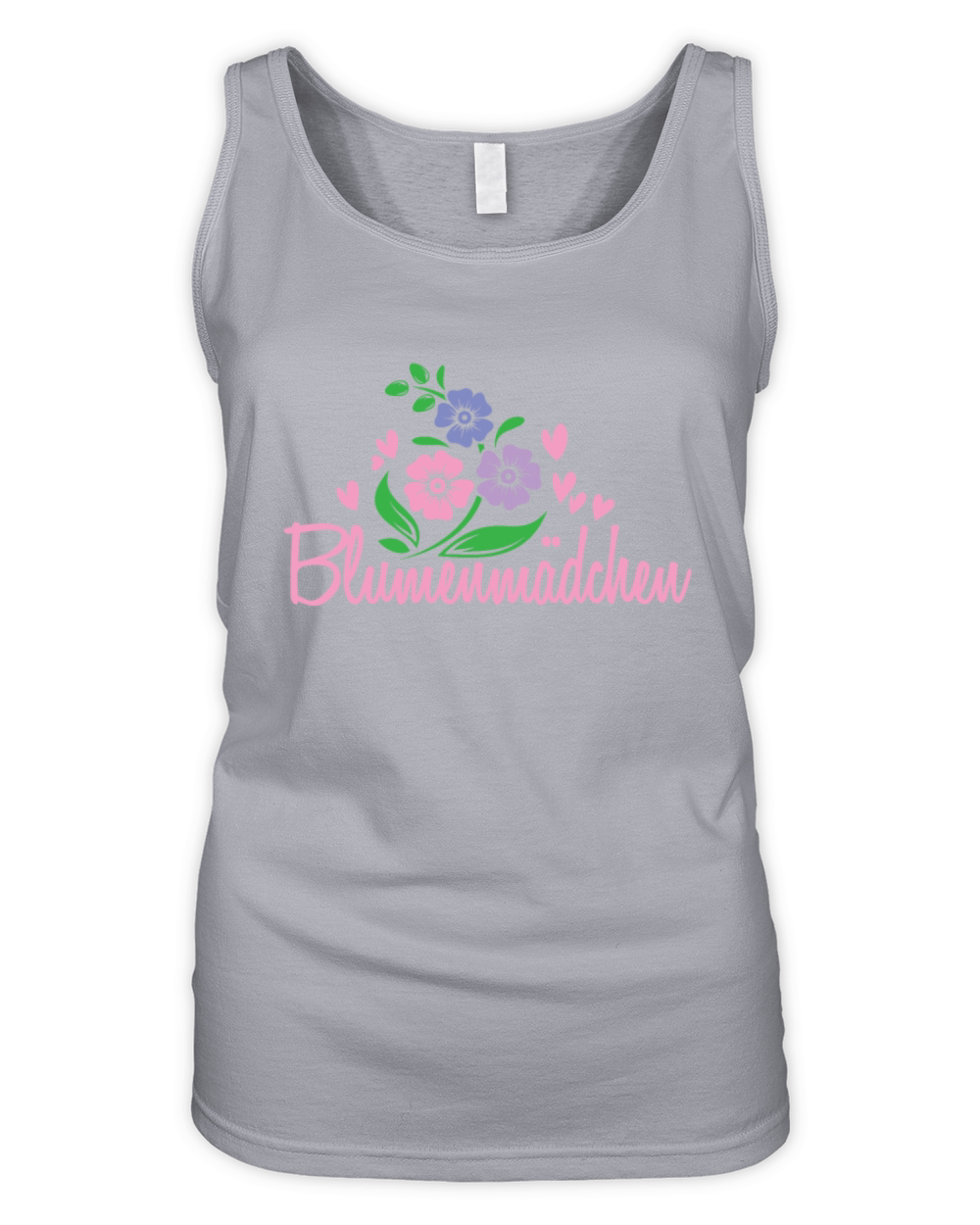 Flower Girl colorful Tulips Marriage Organic Women's Tank Top