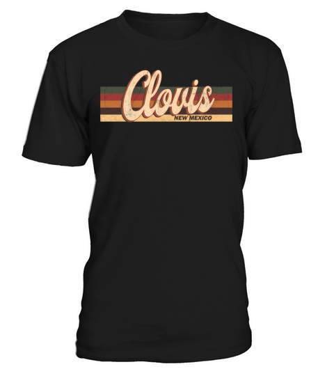 Retro Vintage 80S 70S Clovis Retro New T-Shirt Unisex