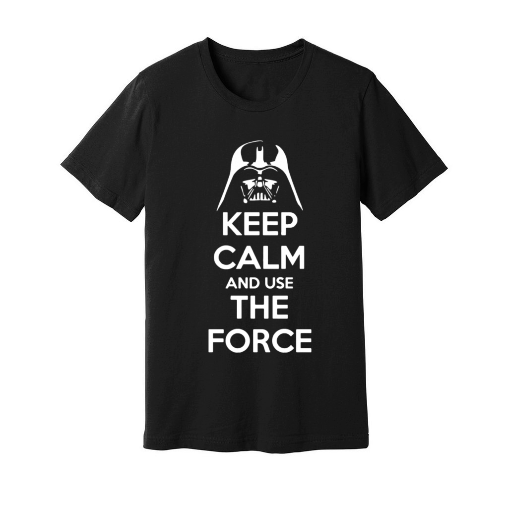 keep calm use the force Unisex Jersey Tee