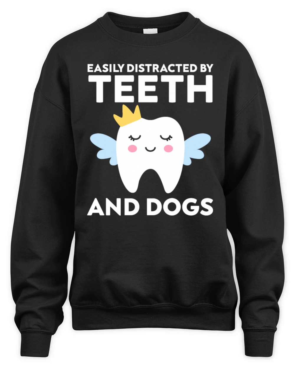 Dentist Student Graduation Teeth Funny Dental Unisex Premium Crewneck Sweatshirt