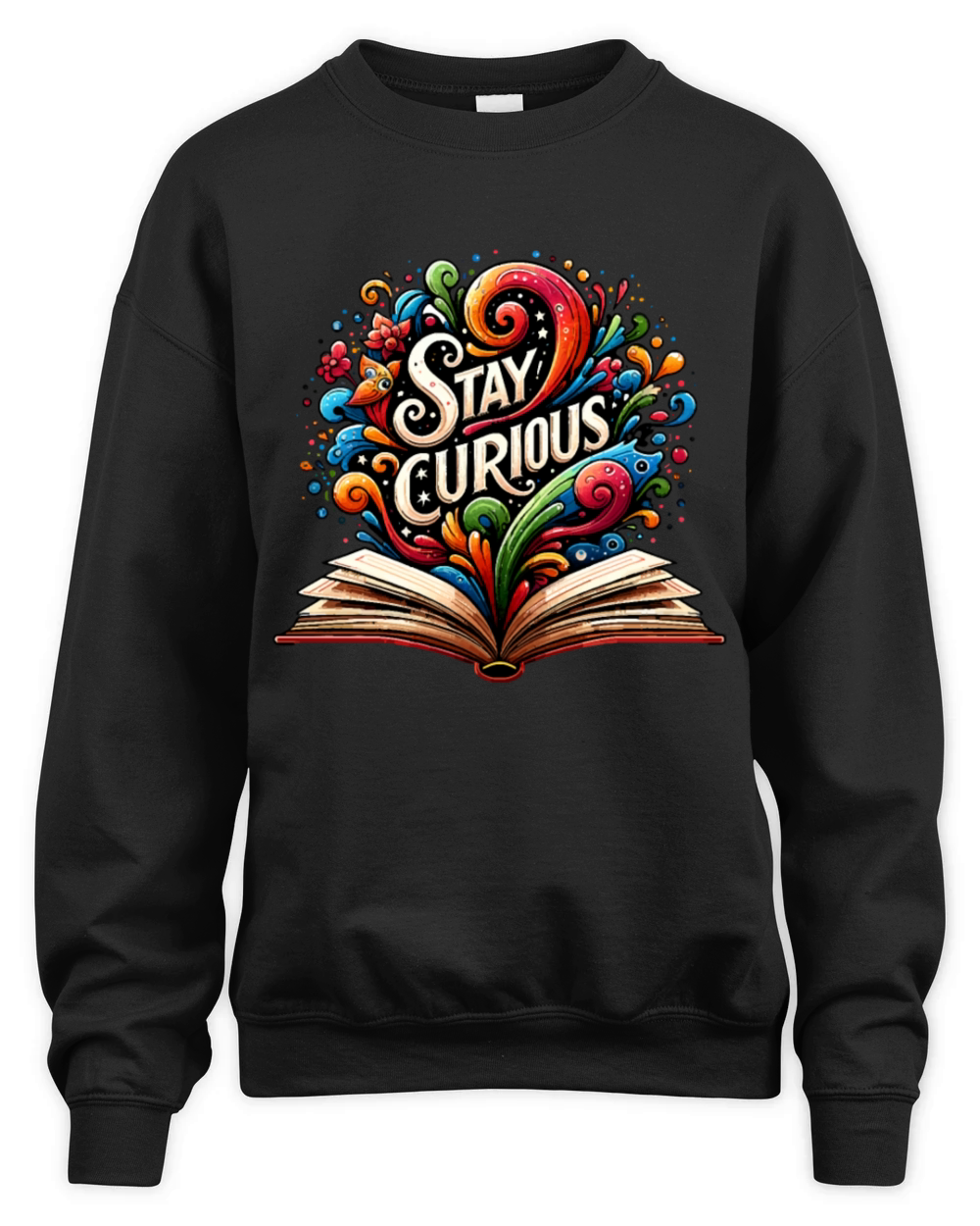 Stay Curious Unisex Premium Crewneck Sweatshirt