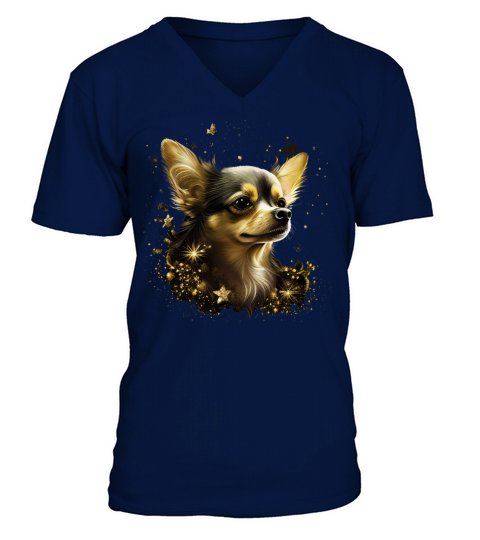 Chihuahua - Cute and beautiful coloured Dog Love V-Neck T-shirt