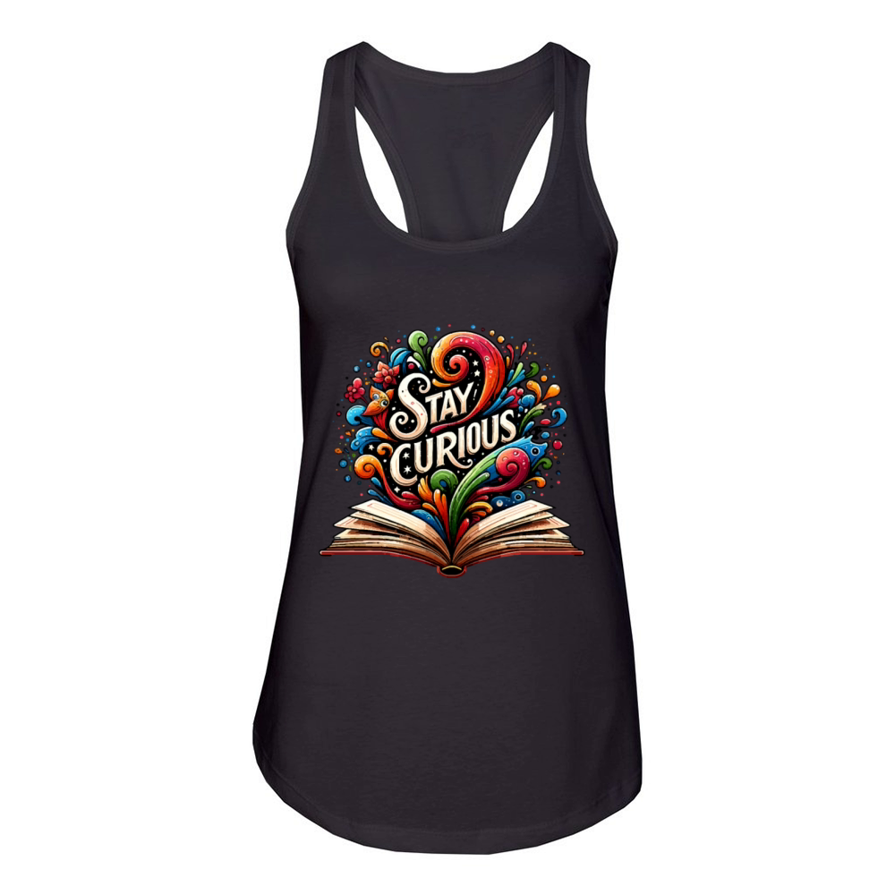 Stay Curious Women's Racerback Tank