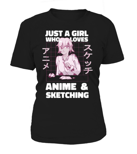Just A Girl Who Loves Anime Women's T-Shirt