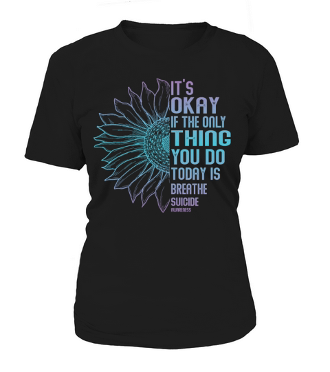 Mental Health Warrior Purple and Teal Women's T-Shirt
