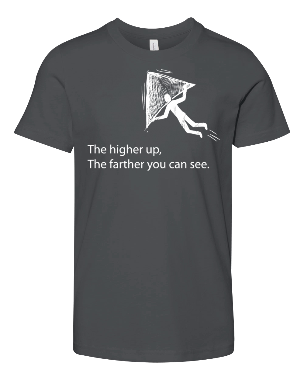 Quote or Slogan to include an inspirational Youth Unisex Jersey Tee