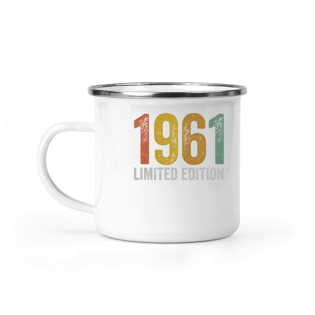 Birthday 1961 Limited Edition Camping Mug