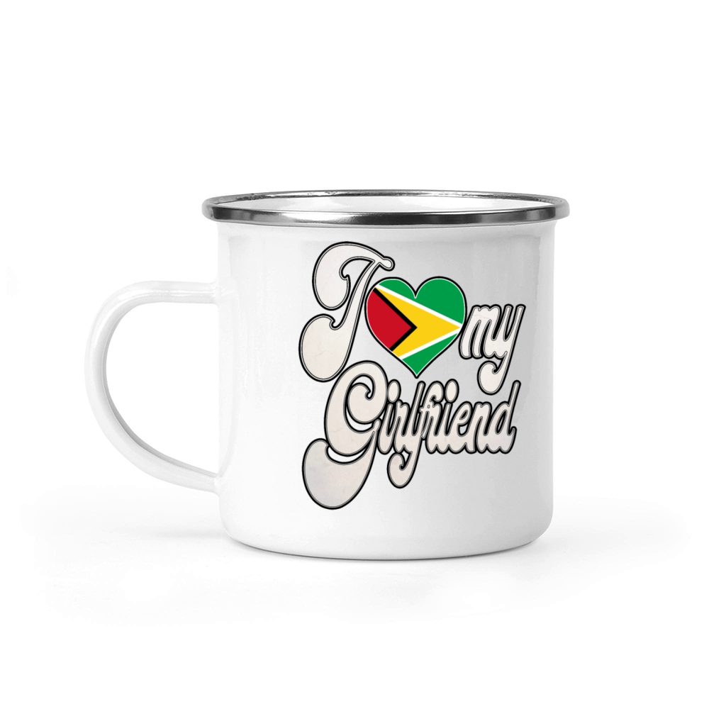 GuyanaI Love My Guyanese Girlfriend Camping Mug