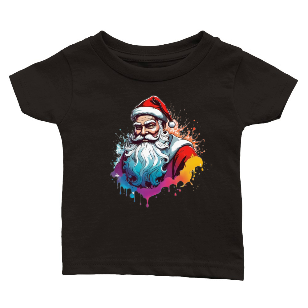 Santa Claus Classic Baby Crewneck T-shirt